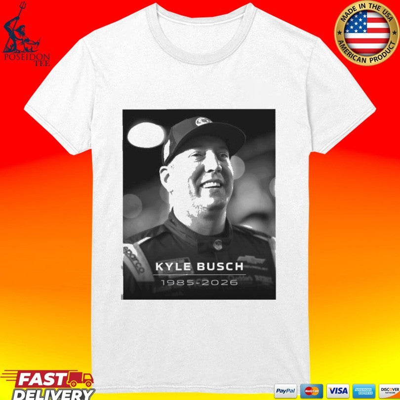 Rip Kyle Busch 1985-2026 T-shirt