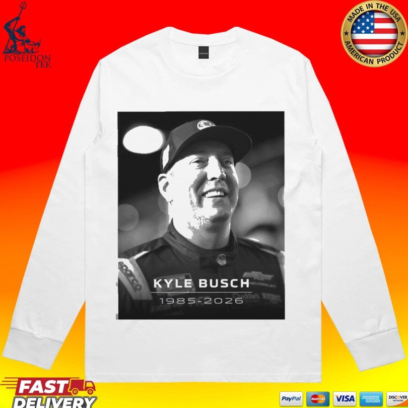 Rip Kyle Busch 1985-2026 T-shirt