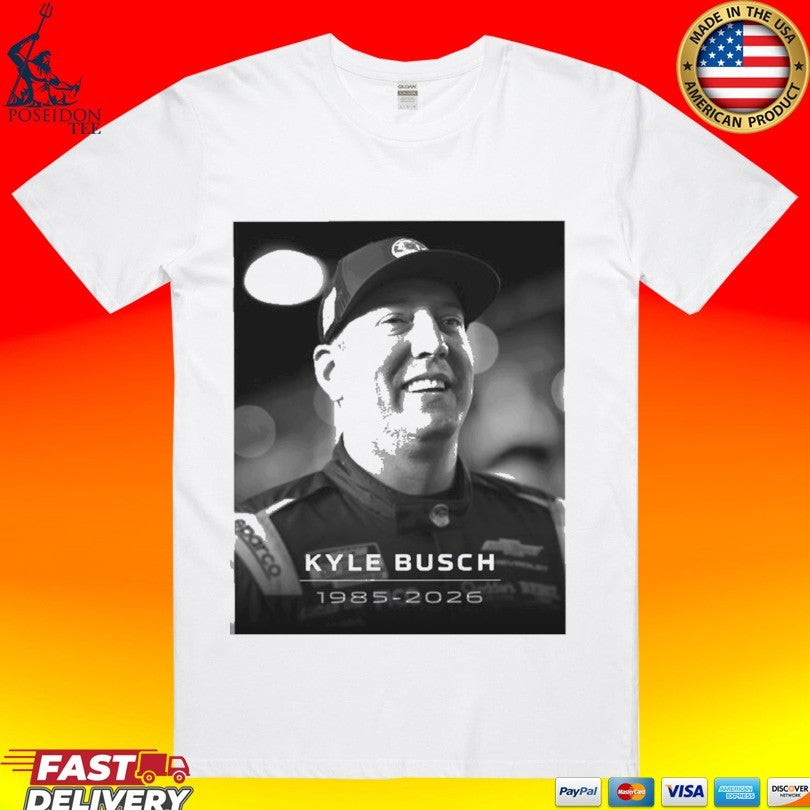 Rip Kyle Busch 1985-2026 T-shirt