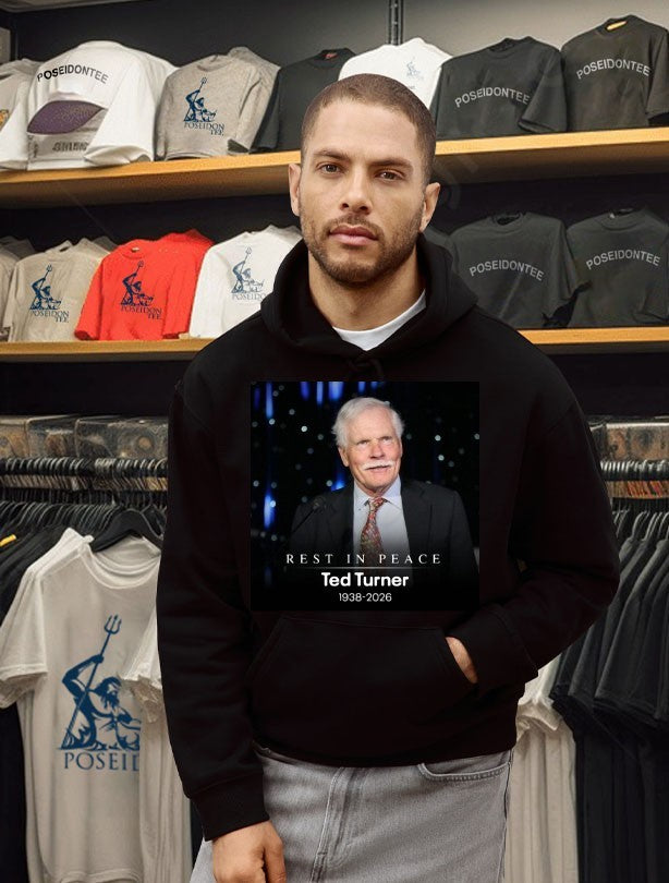 Rip Ted Turner 1938-2026 T-shirt