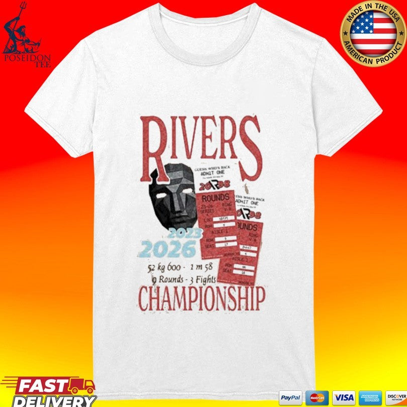 Riversgg Rivers Tickets Championship T-shirt