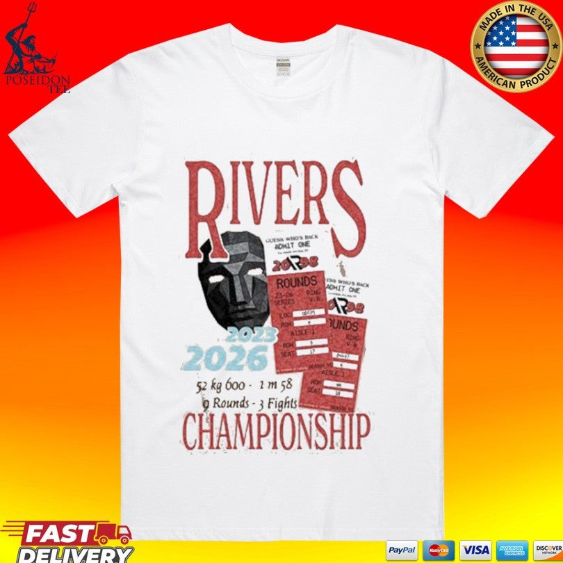 Riversgg Rivers Tickets Championship T-shirt