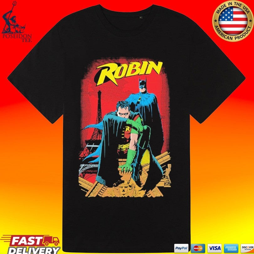 Robin Embroidered Tim Drake T-shirt