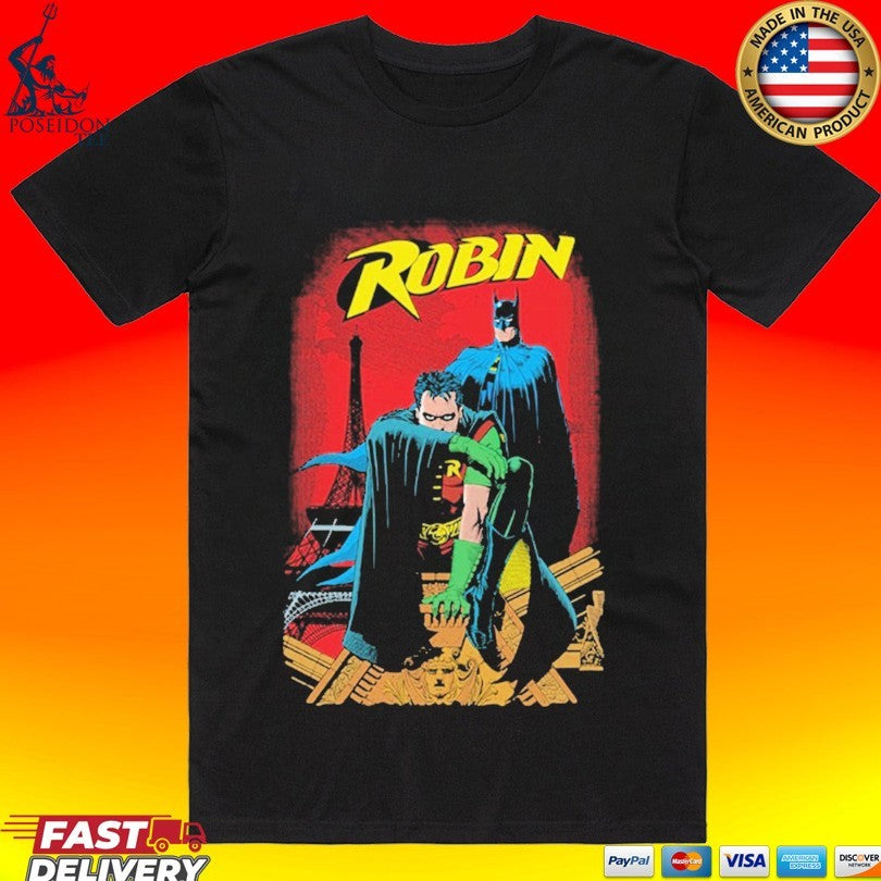 Robin Embroidered Tim Drake T-shirt