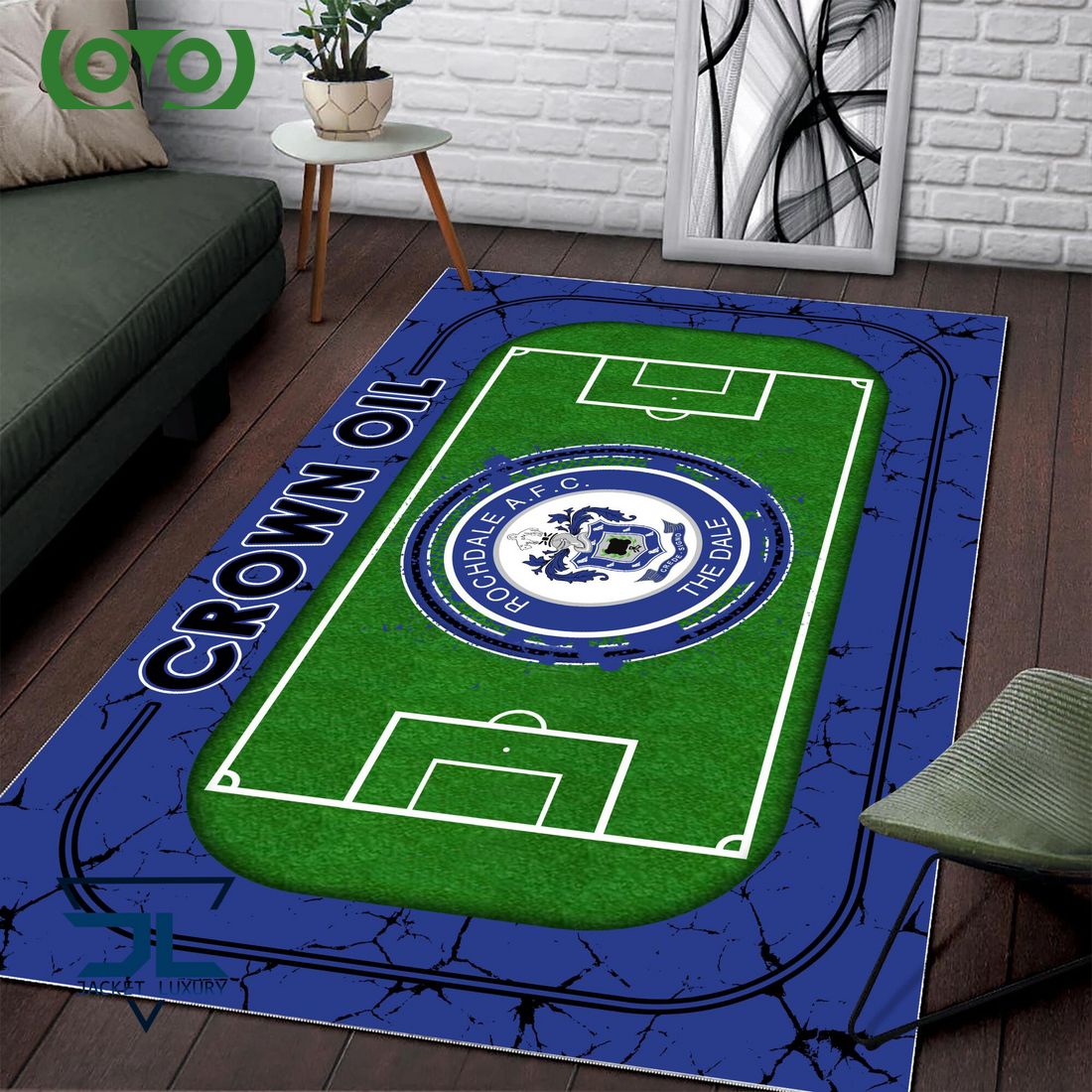 Rochdale AFC EFL Championship Carpet Rug