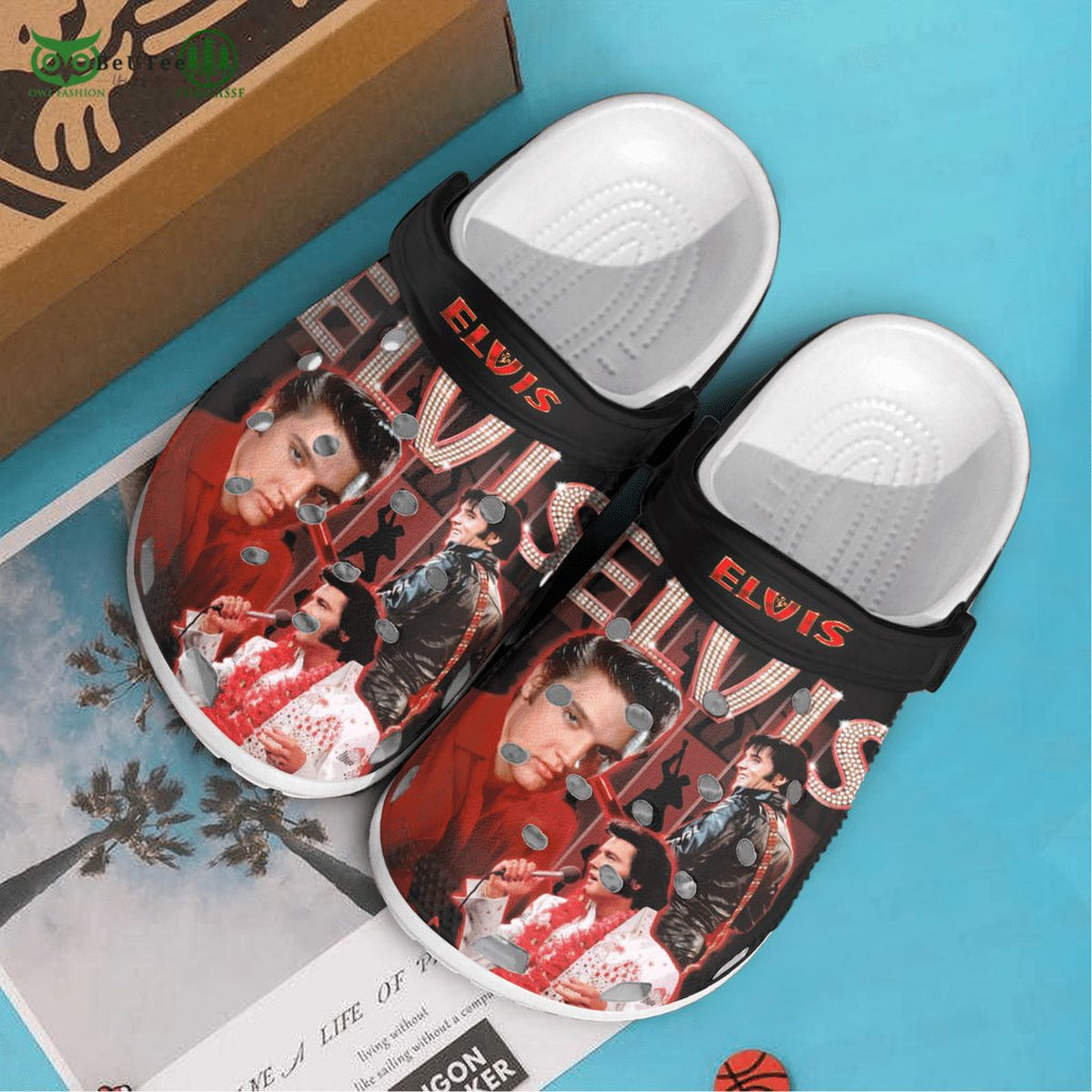 Rock Singer Guitarist Elvis Presley Unchained Melody Clogs