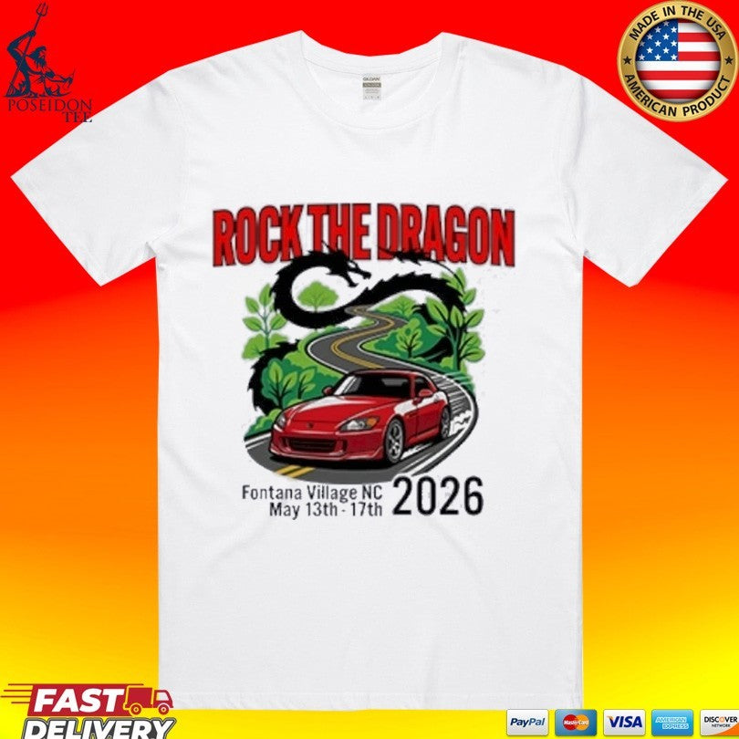 Rock The Dragon Fontana Village Nc 2026 T-shirt