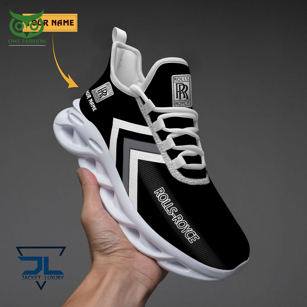 Rolls Royce Car Brand Logo Customized Max Soul Shoes