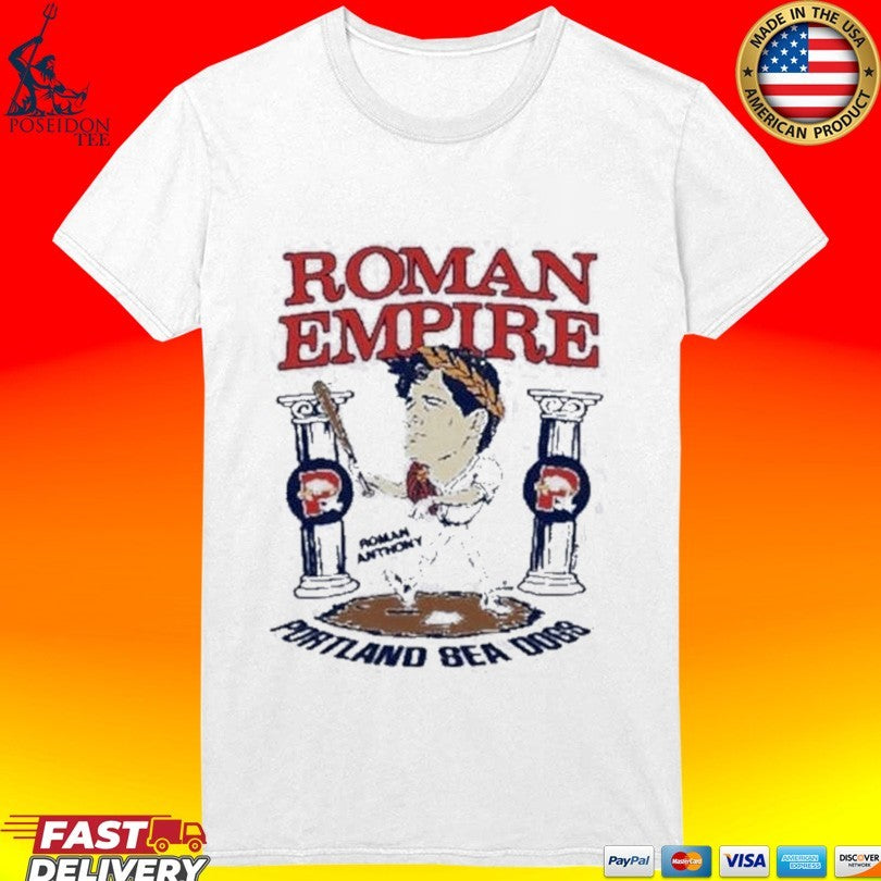 Roman Anthony Roman Empire Phillies Portland Sea Dogs T-shirt