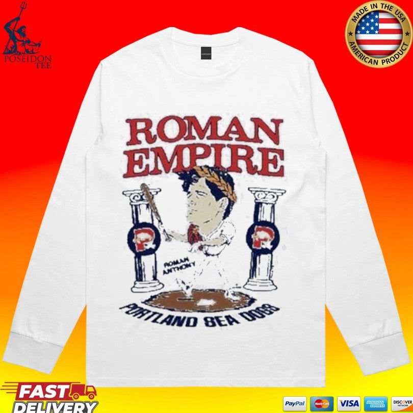 Roman Anthony Roman Empire Phillies Portland Sea Dogs T-shirt