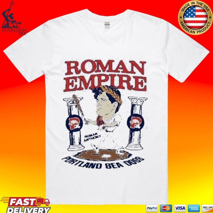 Roman Anthony Roman Empire Phillies Portland Sea Dogs T-shirt
