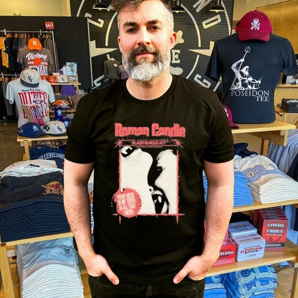 Roman Candle Blasphemous Act T-shirt