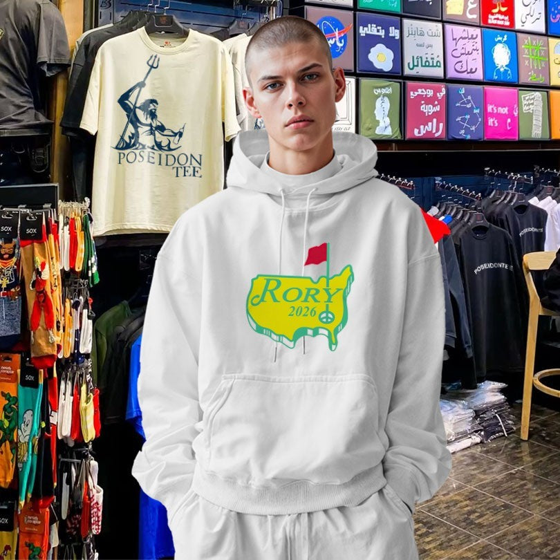 Rory McIlroy 2026 Masters Golf Champion Logo T-shirt