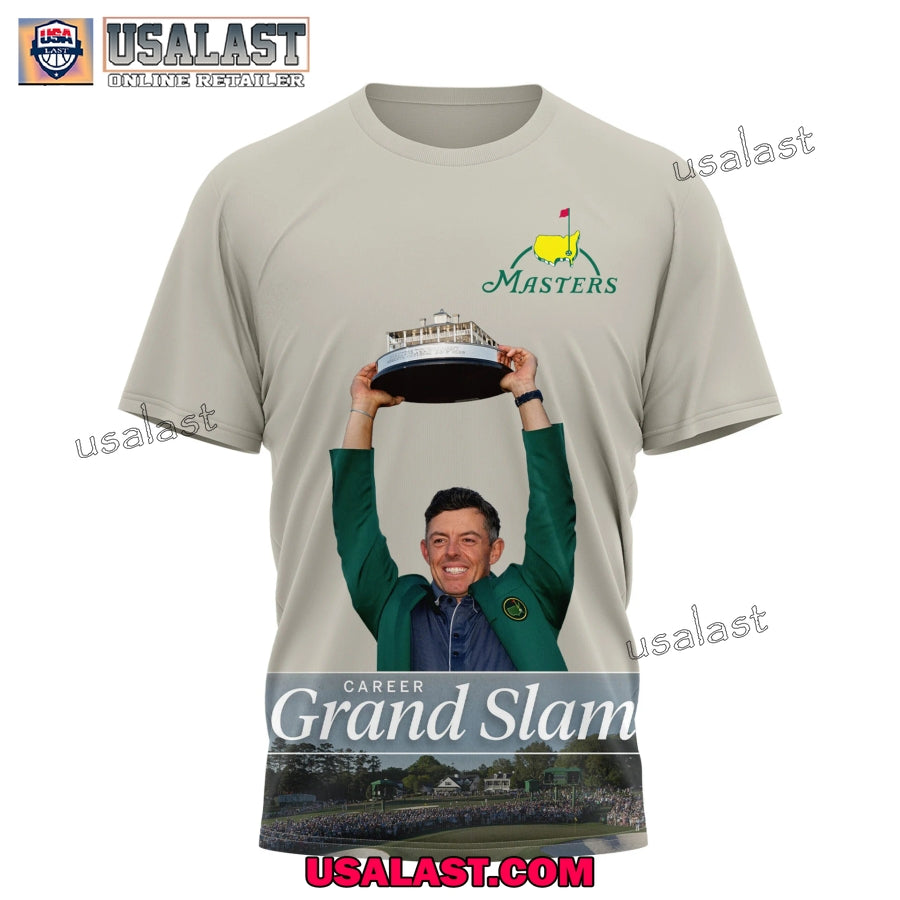 Rory Mcilroy Career Grand Slam 3D Shirt