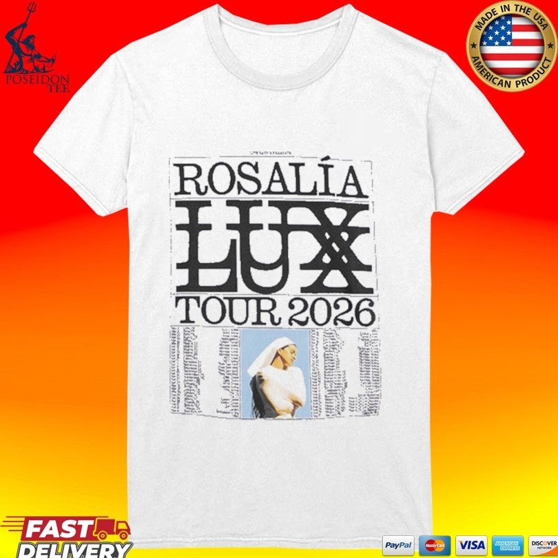 Rosalia Us Lux Tour 2026 T-shirt