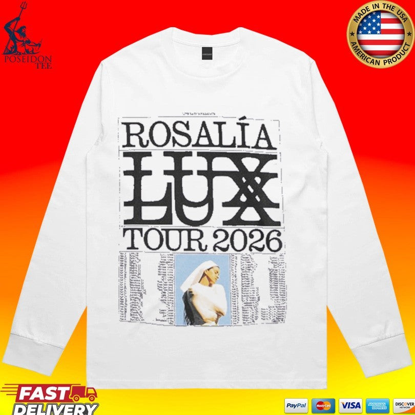 Rosalia Us Lux Tour 2026 T-shirt