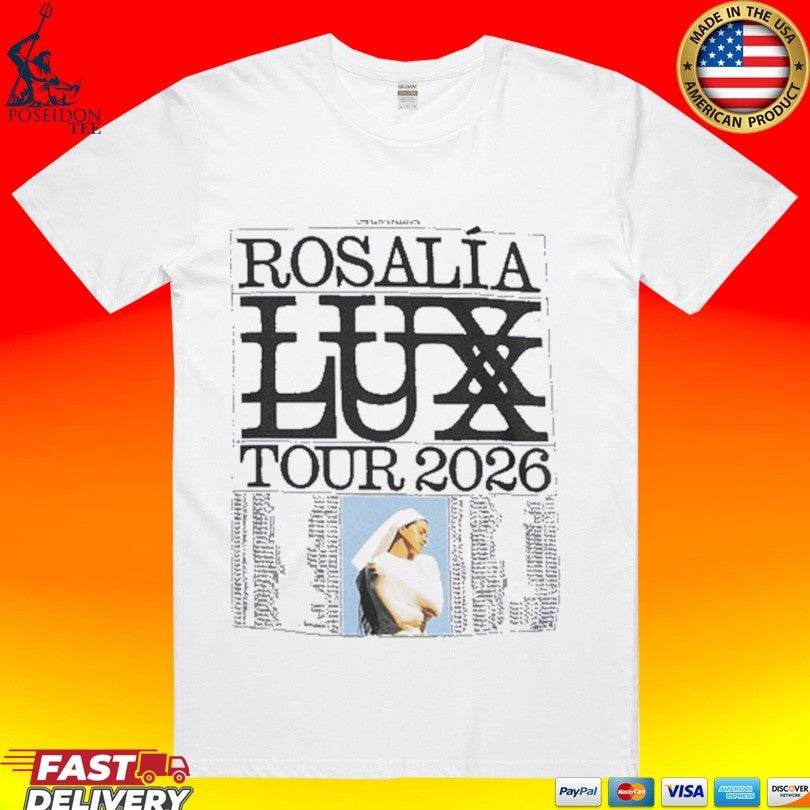 Rosalia Us Lux Tour 2026 T-shirt
