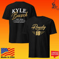 Rowdy 18 Kyle Busch A Champion Forever 1985 2026 T-shirt