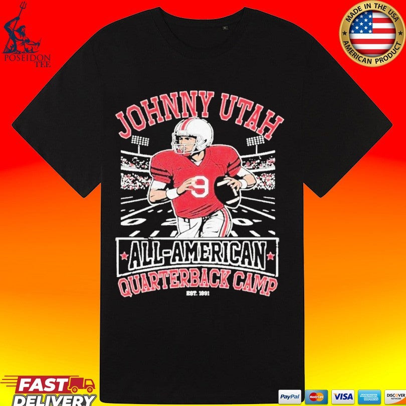 Johnny Utah All American Quarterback Camp T-shirt