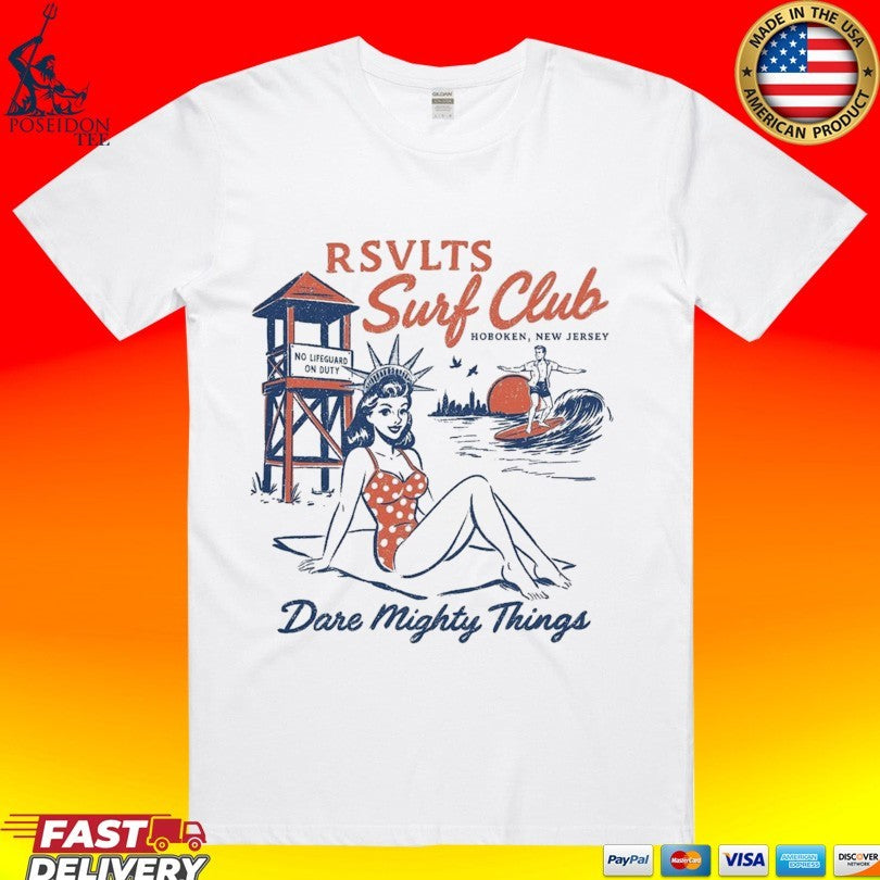 Rsvlts Surf Club Dare Mighty Things T-shirt