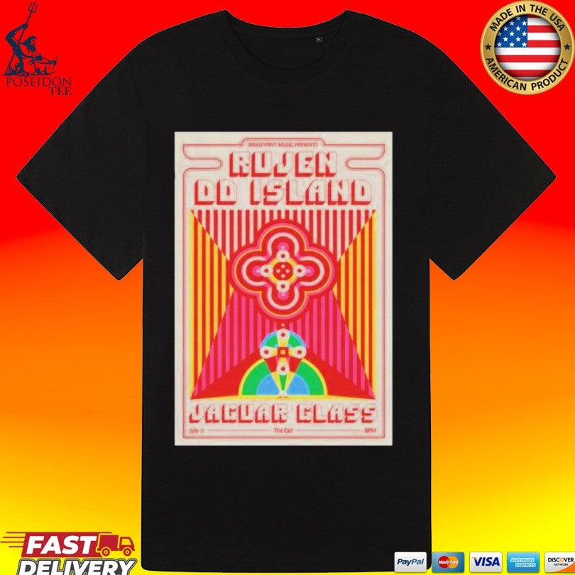 Rujen, Dd Island And Jaguar Glass In Atlanta Ga On July 11 2026 T-shirt