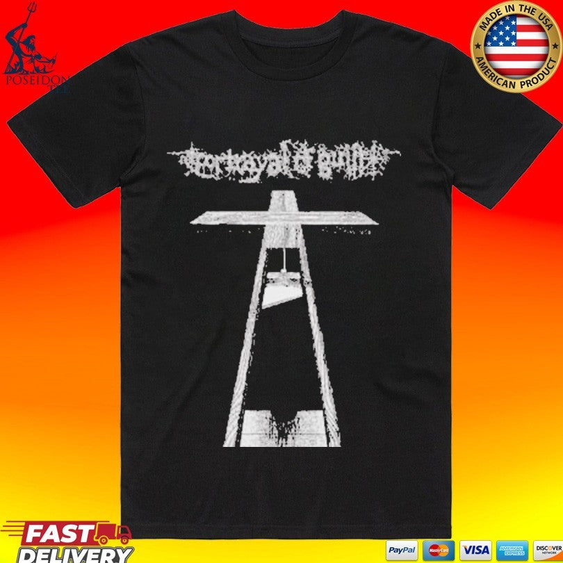Run For Cover Records Portrayal Of Guilt Guillotine T-shirt