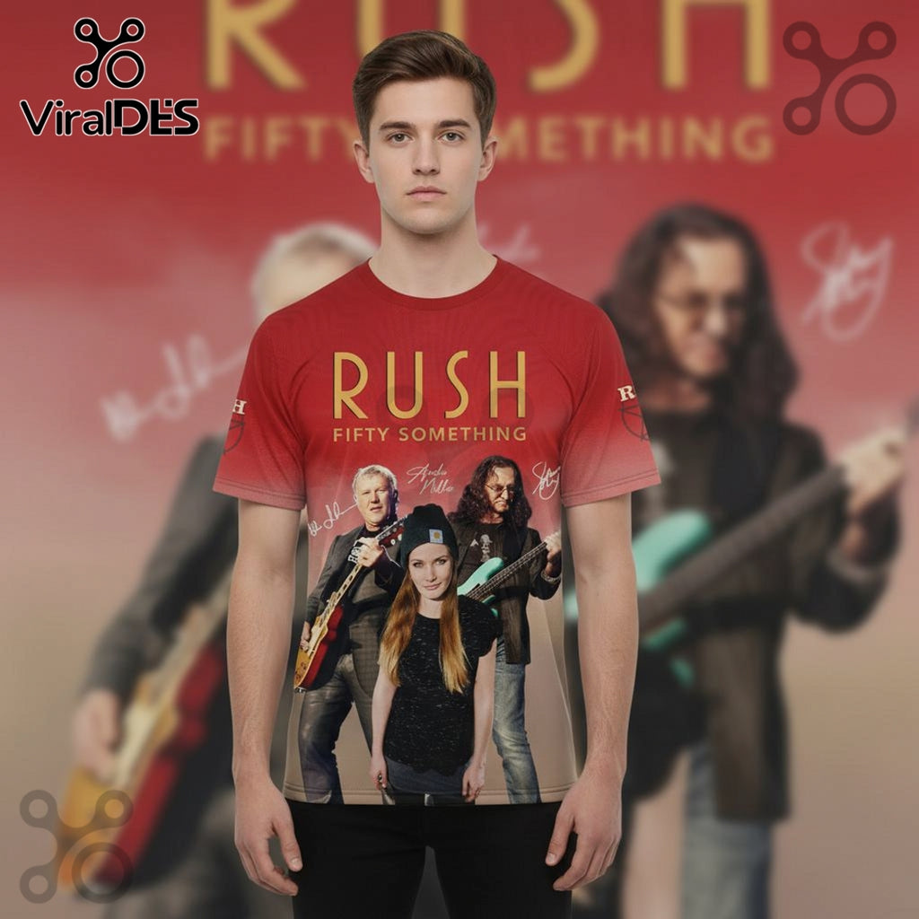 Rush Fifty Something 2027 Tour Band Music Premium Shirt