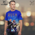 Rush Fifty Something 2027 Tour Rock Band Premium 3D Shirt