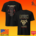Rush Fifty Something Rush Stage Logo Tour 2026 T-shirt