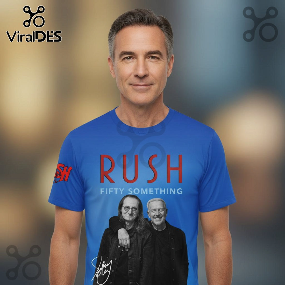 Rush Fifty Something Tour Dates Premium Graphic Shirt