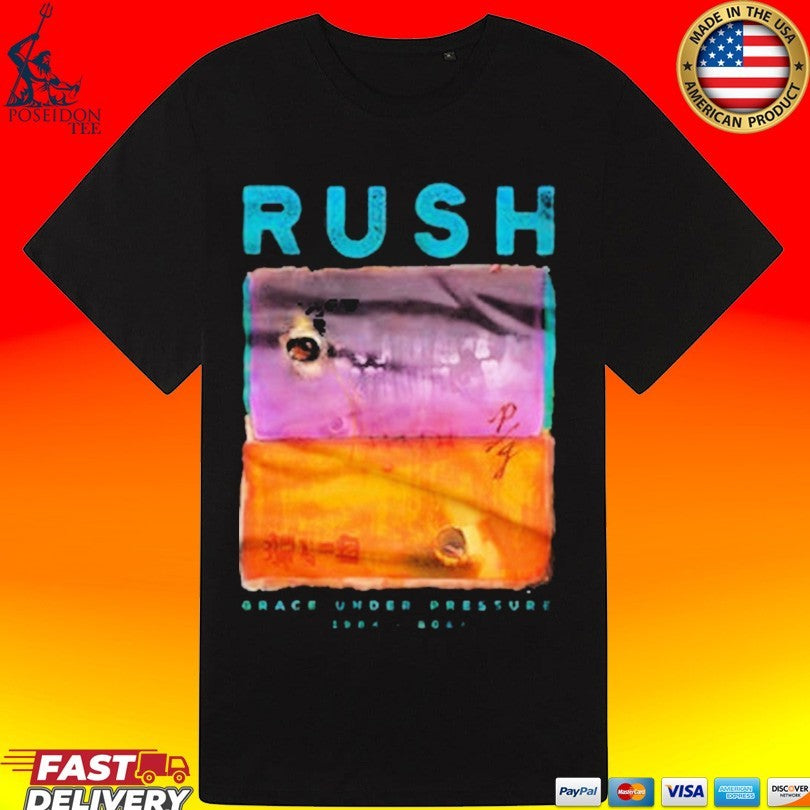Rush Grace Under Pressure 40 Rothko T-shirt