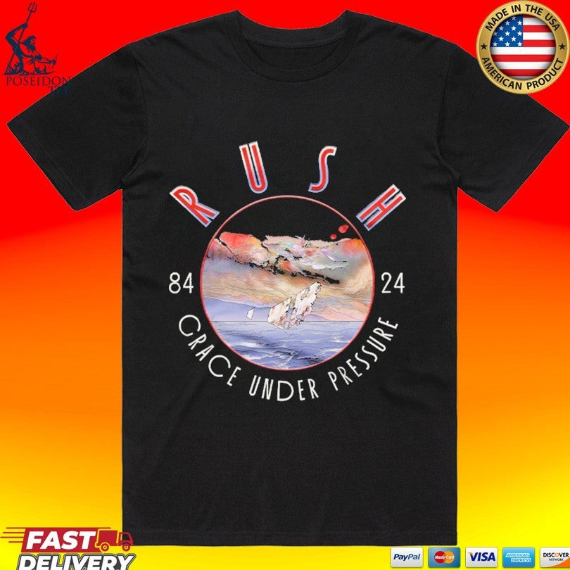 Rush Grace Under Pressure 40 T-shirt