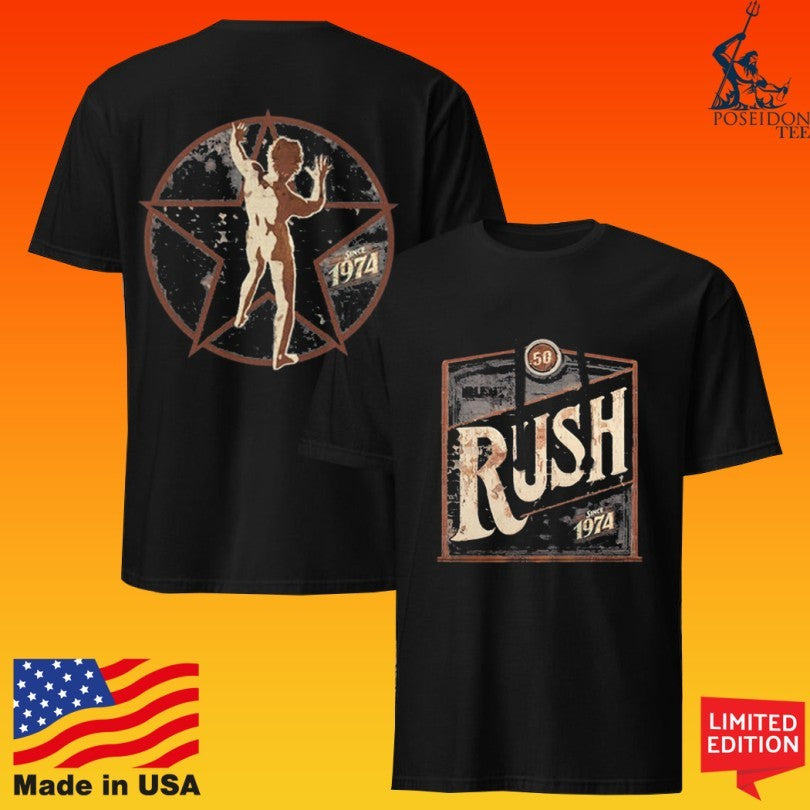 Rush R50 Legends Since 1974 T-shirt