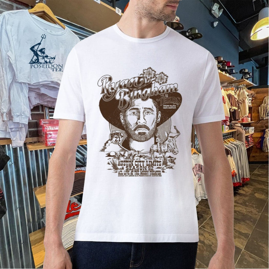 Ryan Bingham 4 21 2026 Austin, Tx T-shirt