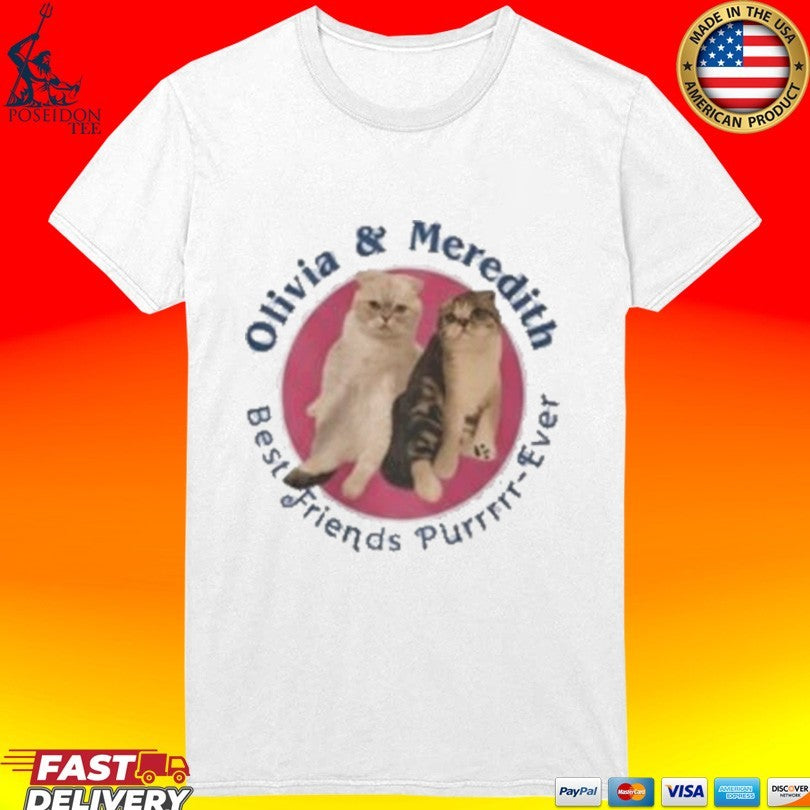Ryan Reynolds Olivia And Meredith Cat T-shirt