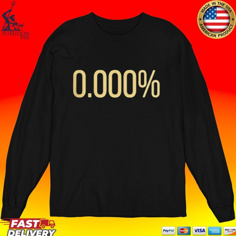 Ryan Whitney 0.000% Percent T-shirt
