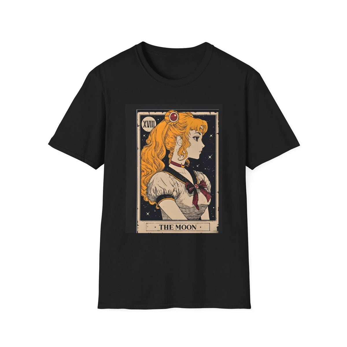 Sailor Moon Tarot Card Maiden T-Shirt | Vintage Anime Design