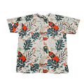 VINTAGE Y2K Akademiks All Over Graphic Print AOP Tropical Palm Top Shirt Large