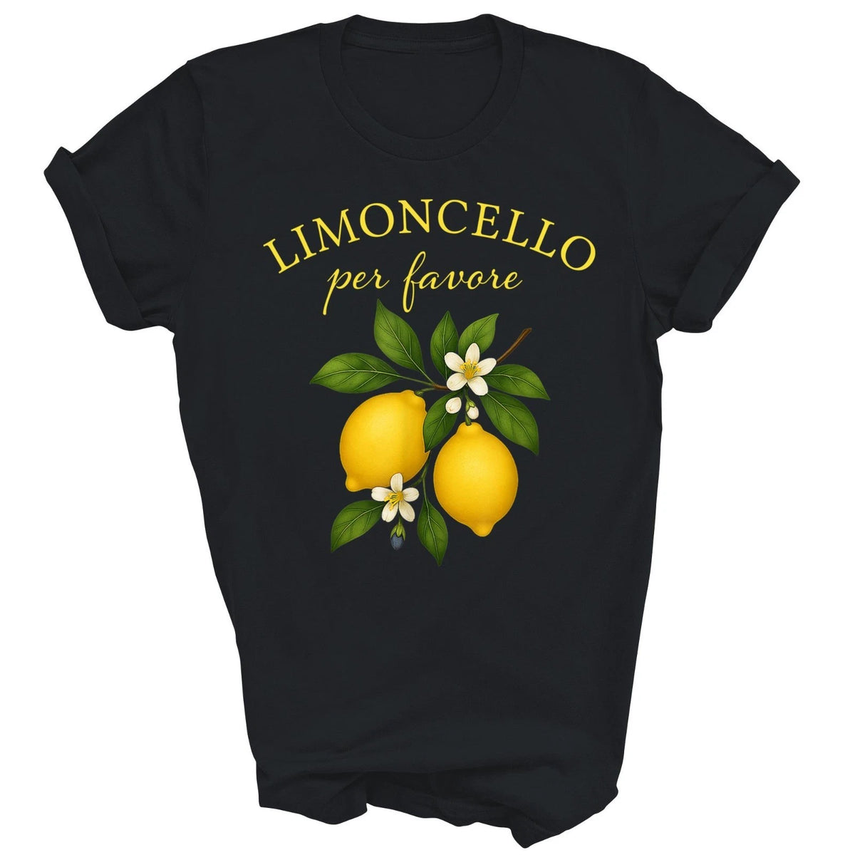 Limoncello Per Favore Italian Funny Lemon Unisex Shirt Gift