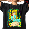 Waifu Kawaii Anime Sexy Girls Manga Unisex Premium Cotton Graphic T-Shirt 🔥