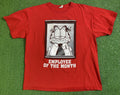 Vintage Garfield T Shirt Mens XL Employee of the Month Red Office Work Worker