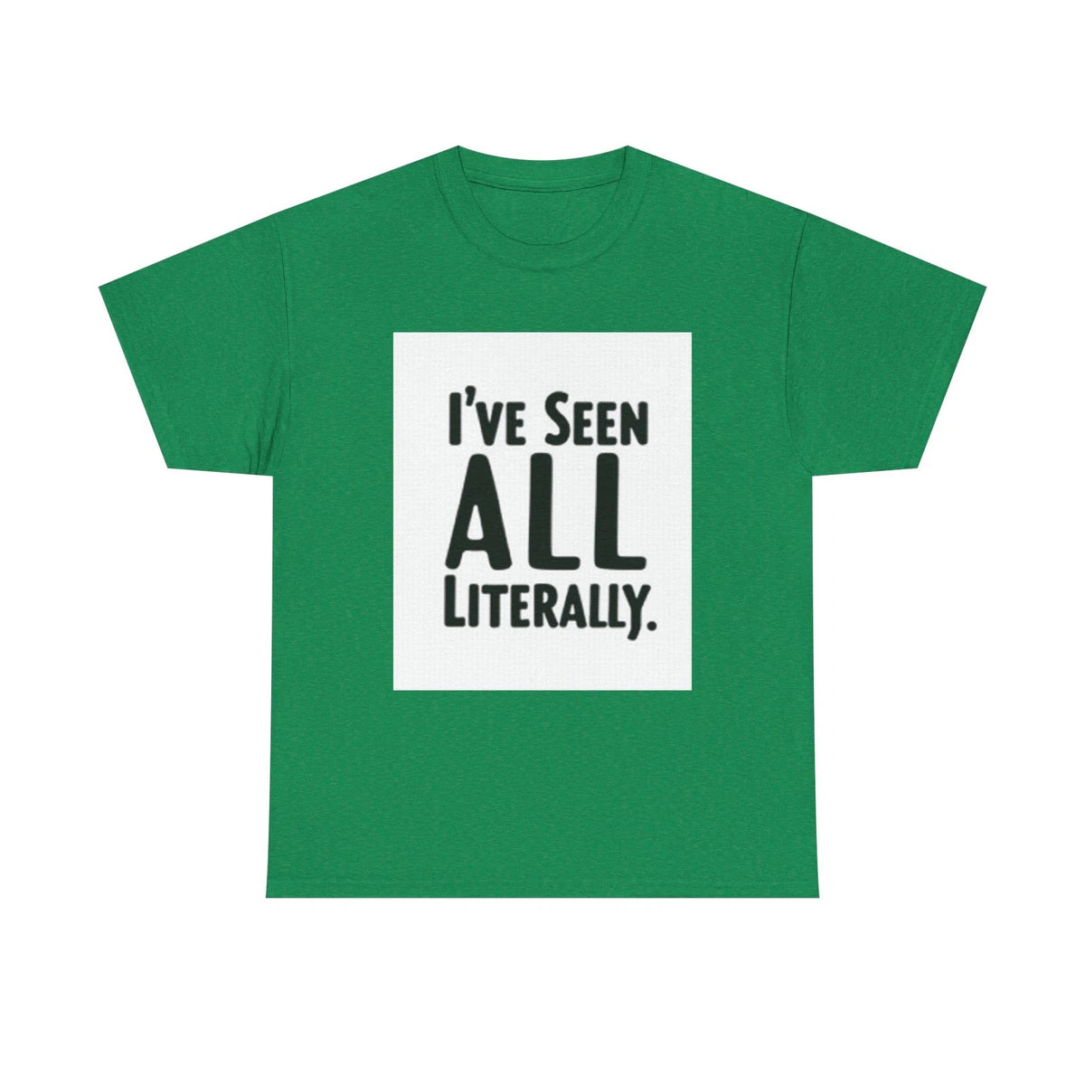 I've Seen It All Literally Funny Sarcastic Unisex T-Shirt