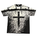 Rare GRAVEYARD Short Sleeve Y2K Mens Heavyweight T-shirt MMA ELITE UFC NEW