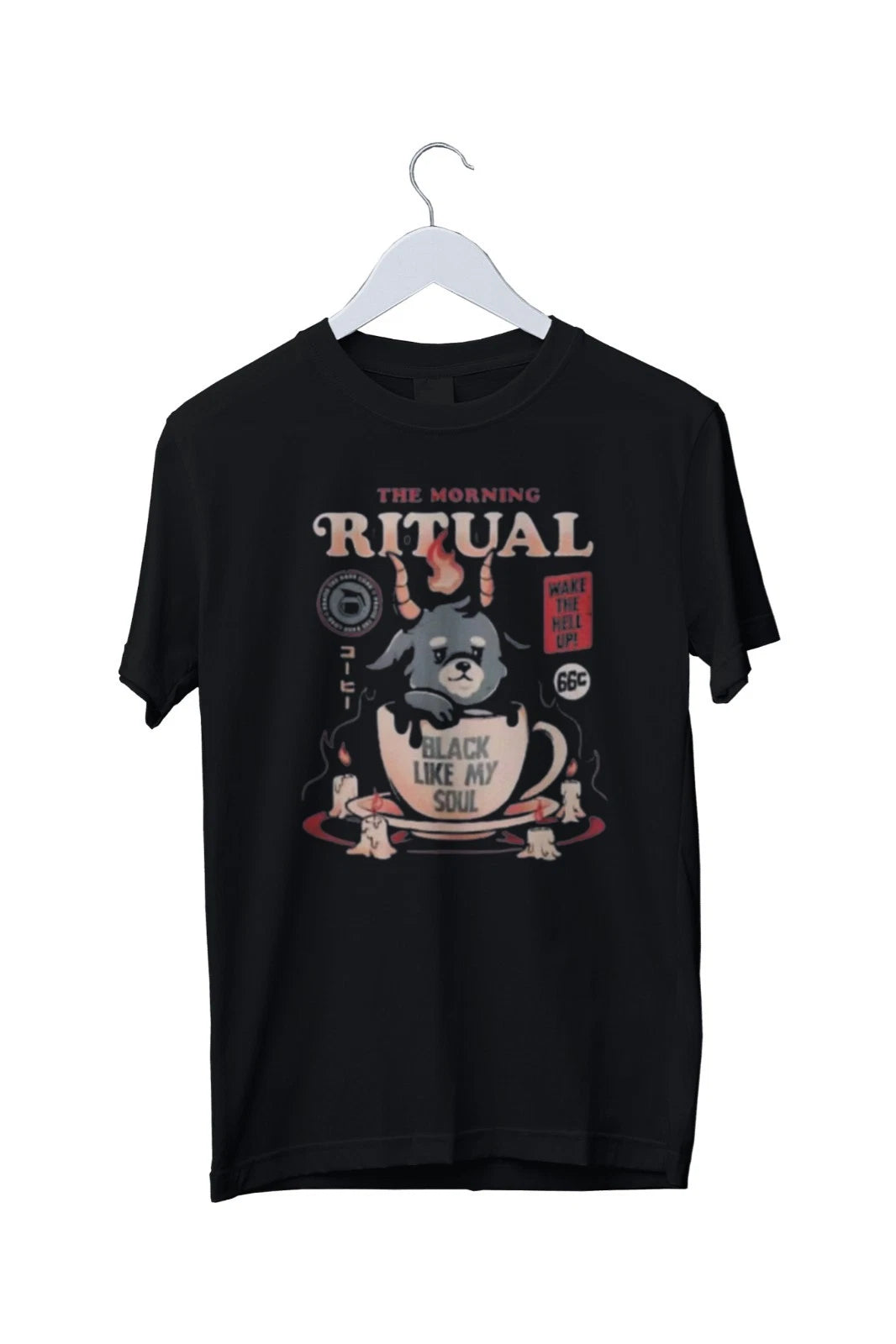 Kawaii Satan Demon Graphic Tshirts Funny Graphic Print T-Shirt S M L XL 2 3 4 XL