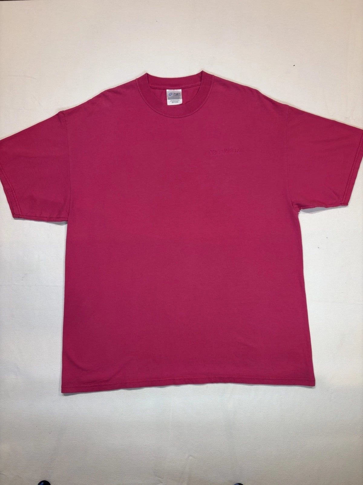 Vintage Y2K Pink Toyota Embroidered Shirt