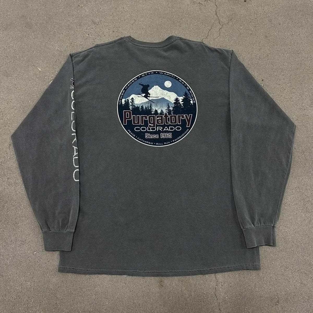 Y2K Purgatory Skiing Long Sleeve Shirt