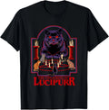 Steven Rhodes Conjuring of Lucipurr Retro Dark Humor T-Shirt