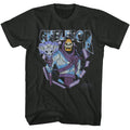 Masters Of The Universe 80's Cartoon Skeletor With Havoc Staff Men's T Shirt