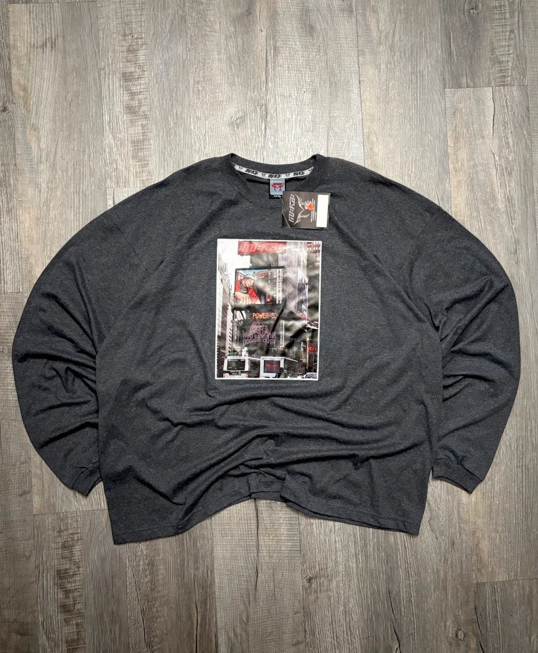 MUKA JEANS pop-art tee 3-XL Hip-Hop Mukawear urban T shirt New York fashion
