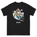 Boyne Doge Skiing Funny Ski Skier Dog Meme Cute Shirt T-Shirt